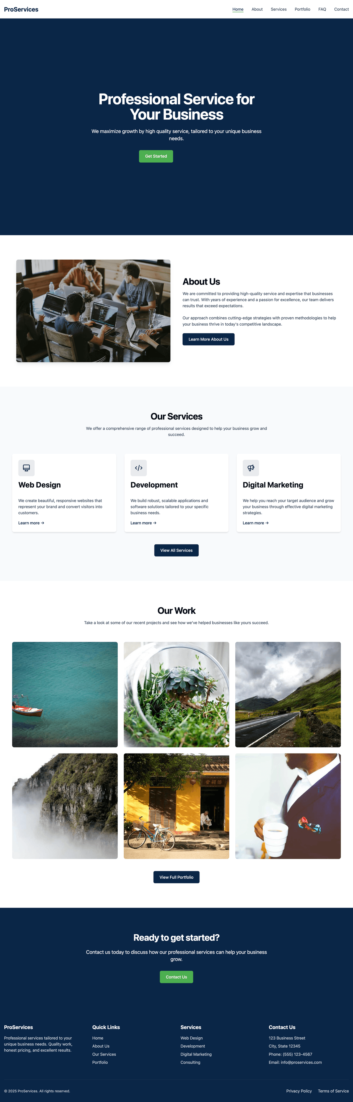 Pro Services